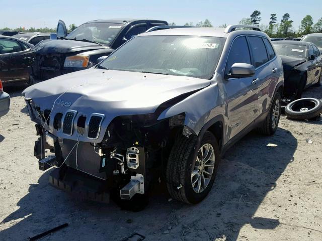 1C4PJLLB2KD295916 - 2019 JEEP CHEROKEE L GRAY photo 2