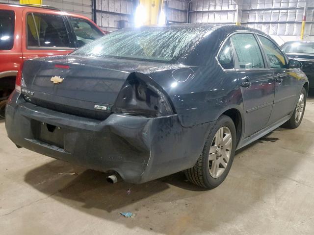 2G1WG5E34D1259308 - 2013 CHEVROLET IMPALA LT GRAY photo 4