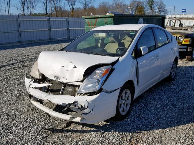 JTDKB20U440088056 - 2004 TOYOTA PRIUS WHITE photo 2