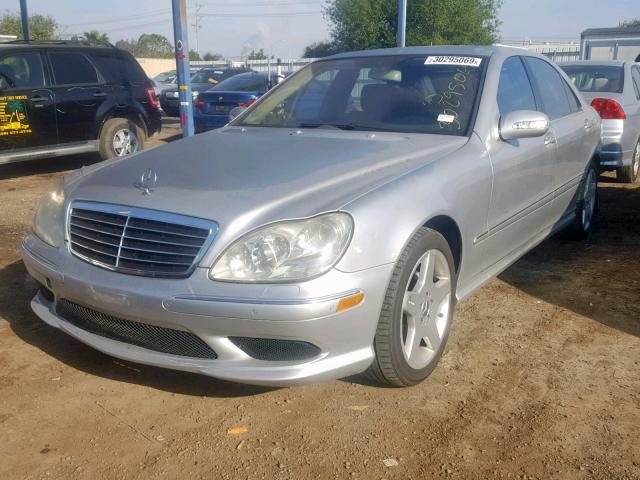 WDBNG70J06A462885 - 2006 MERCEDES-BENZ S 430 SILVER photo 2