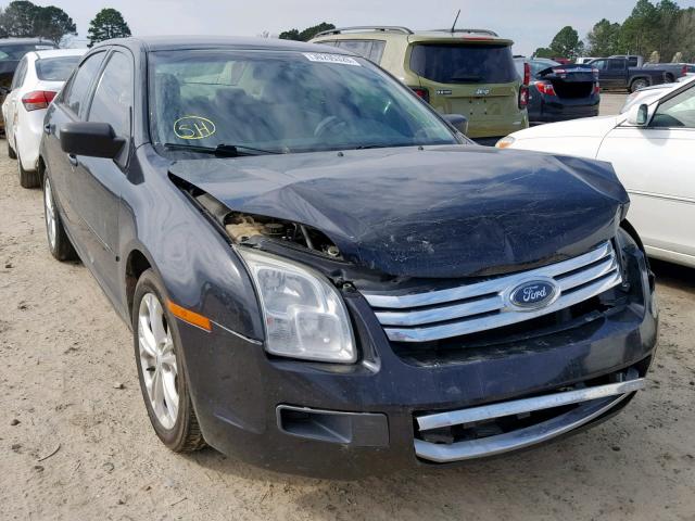 3FAHP06Z77R116154 - 2007 FORD FUSION S BLACK photo 1