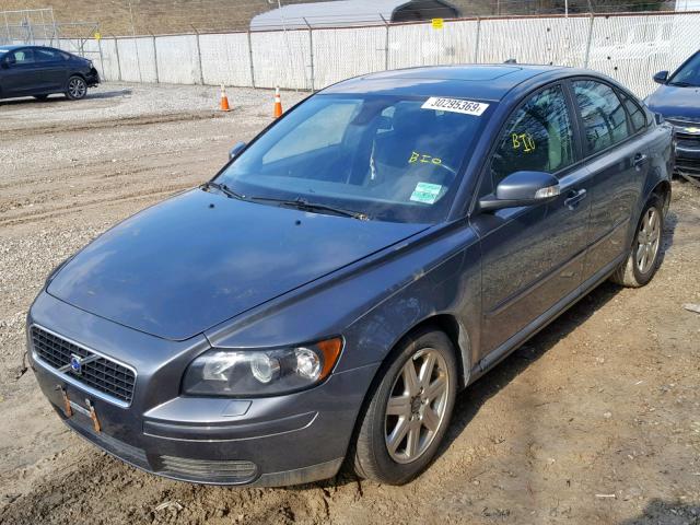 YV1MS382X72294258 - 2007 VOLVO S40 2.4I GRAY photo 2