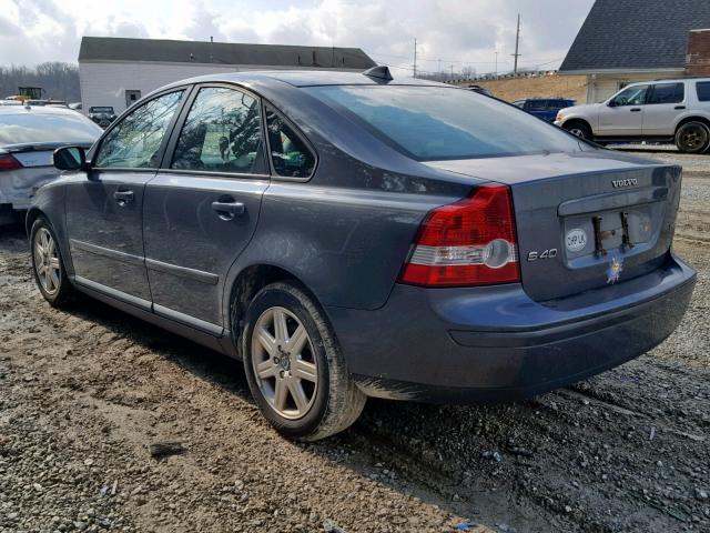 YV1MS382X72294258 - 2007 VOLVO S40 2.4I GRAY photo 3