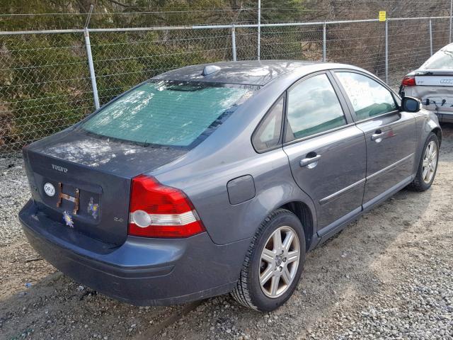 YV1MS382X72294258 - 2007 VOLVO S40 2.4I GRAY photo 4