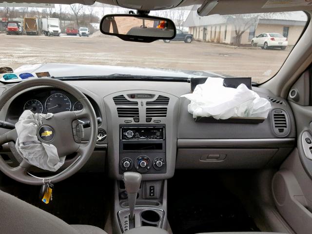 1G1ZT61876F187841 - 2006 CHEVROLET MALIBU MAX GRAY photo 9