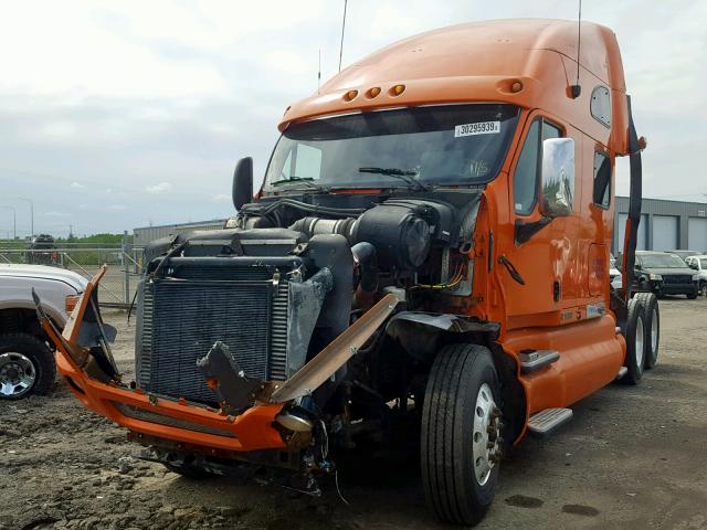 1XKTDU9X87J930231 - 2007 KENWORTH CONSTRUCTI ORANGE photo 2