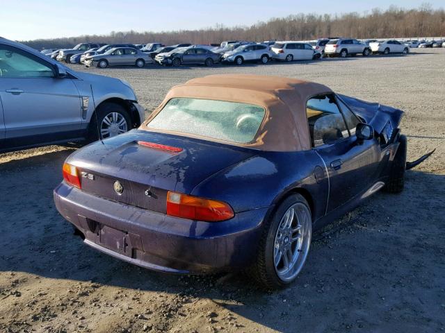 4USCH7326TLB68124 - 1996 BMW Z3 1.9 BLUE photo 4