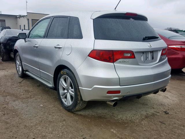 5J8TB18597A004857 - 2007 ACURA RDX TECHNO GRAY photo 3