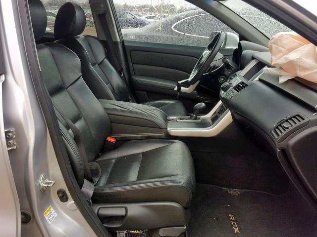 5J8TB18597A004857 - 2007 ACURA RDX TECHNO GRAY photo 5