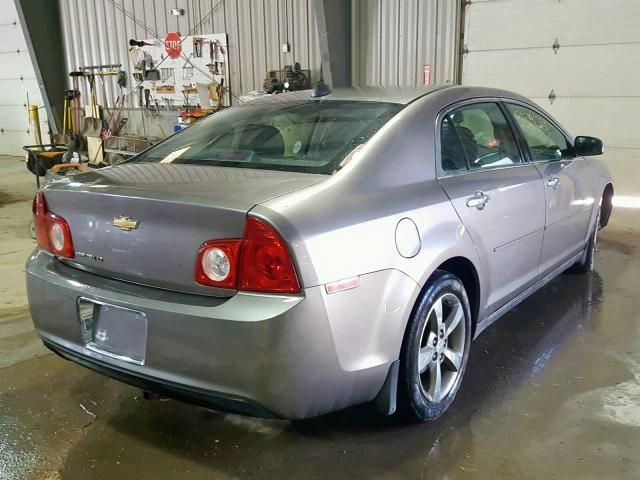 1G1ZC5E03CF181285 - 2012 CHEVROLET MALIBU 1LT ვერცხლისფერი ფოტო 4