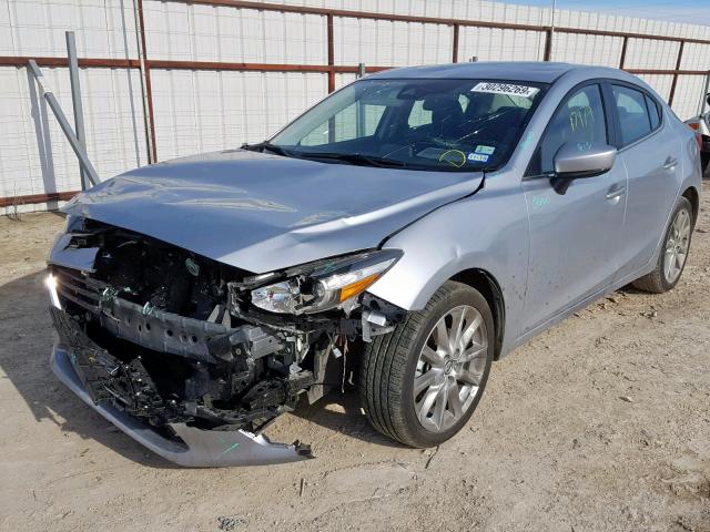 3MZBN1V73HM120788 - 2017 MAZDA 3 TOURING SILVER photo 2