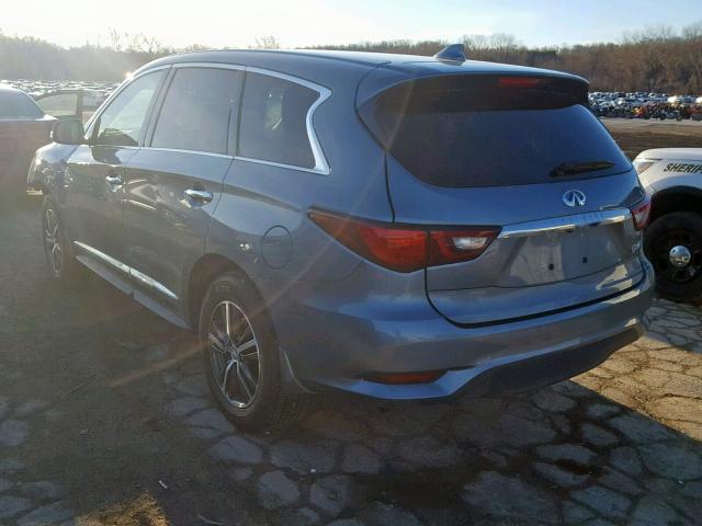 5N1DL0MNXKC534361 - 2019 INFINITI QX60 LUXE GRAY photo 3