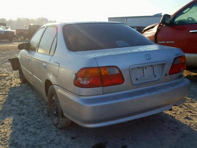 2HGEJ6611XH525873 - 1999 HONDA CIVIC BASE SILVER photo 3