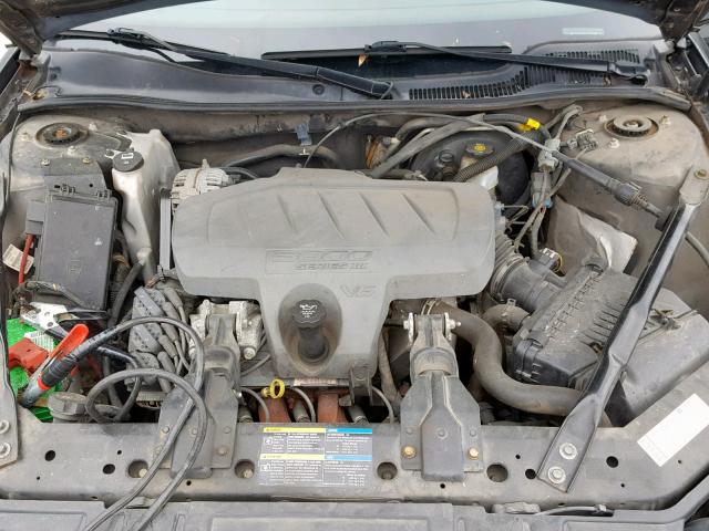 2G2WP552281143064 - 2008 PONTIAC GRAND PRIX BLACK photo 7