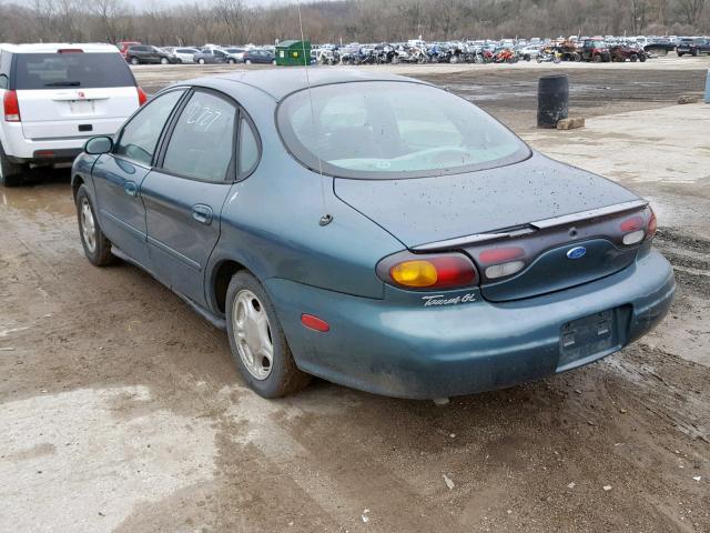 1FALP52UXVG218652 - 1997 FORD TAURUS GL GREEN photo 3