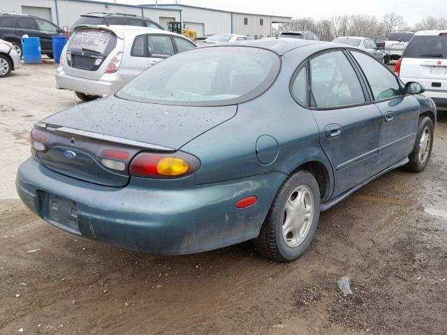 1FALP52UXVG218652 - 1997 FORD TAURUS GL GREEN photo 4