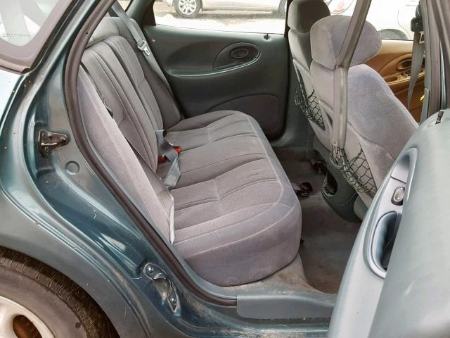 1FALP52UXVG218652 - 1997 FORD TAURUS GL GREEN photo 6