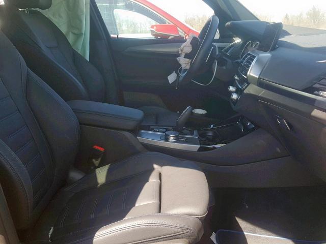 5UXTS3C54K0Z03415 - 2019 BMW X3 XDRIVEM BLACK photo 5