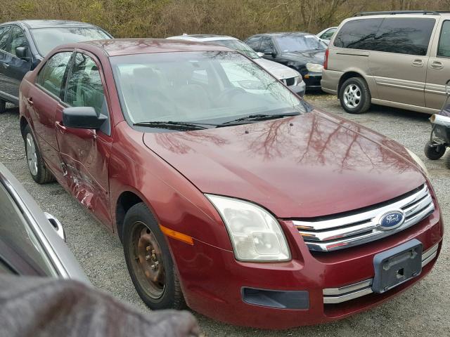 3FAFP06Z66R143917 - 2006 FORD FUSION S MAROON photo 1