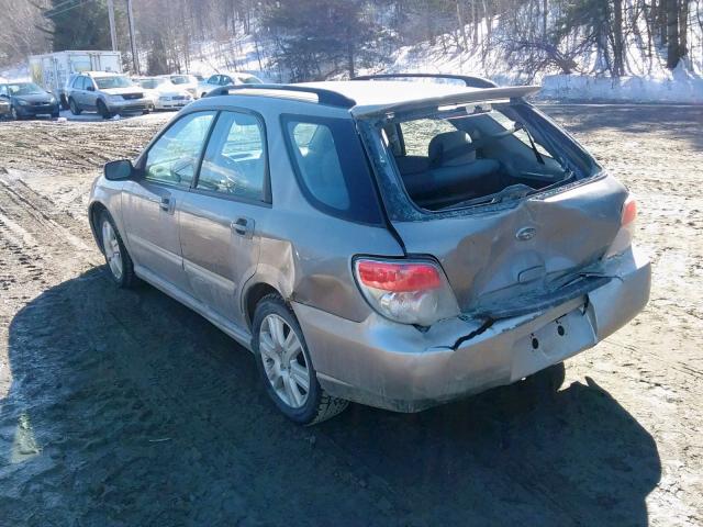 JF1GG68656H812853 - 2006 SUBARU IMPREZA OU GRAY photo 3