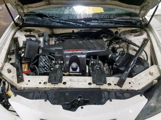 2G2WR524741321285 - 2004 PONTIAC GRAND PRIX WHITE photo 7