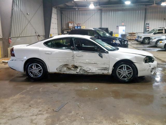 2G2WR524741321285 - 2004 PONTIAC GRAND PRIX WHITE photo 9