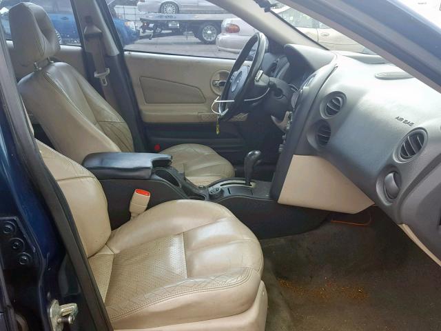 2G2WR524151179713 - 2005 PONTIAC GRAND PRIX BLUE photo 5