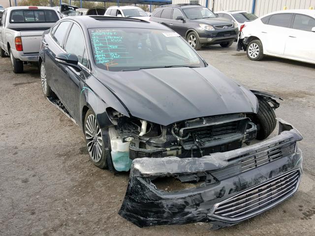 3FA6P0K93HR130485 - 2017 FORD FUSION TIT BLACK photo 1