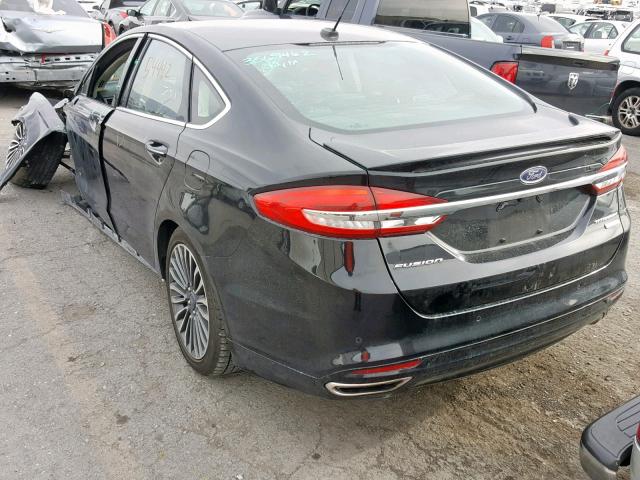 3FA6P0K93HR130485 - 2017 FORD FUSION TIT BLACK photo 3