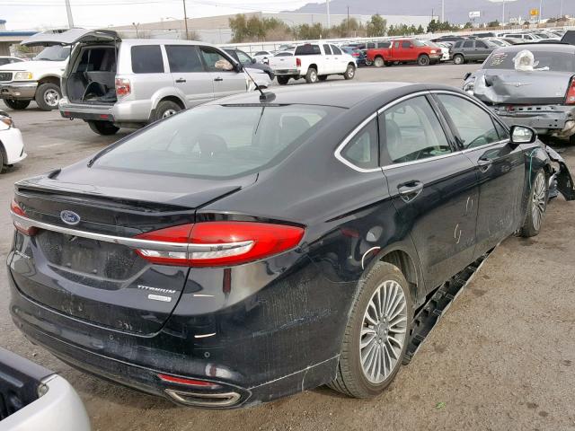 3FA6P0K93HR130485 - 2017 FORD FUSION TIT BLACK photo 4