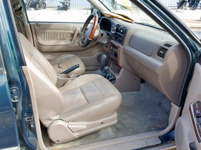 4S6DM58W1Y4419302 - 2000 HONDA PASSPORT E მწვანე ფოტო 5