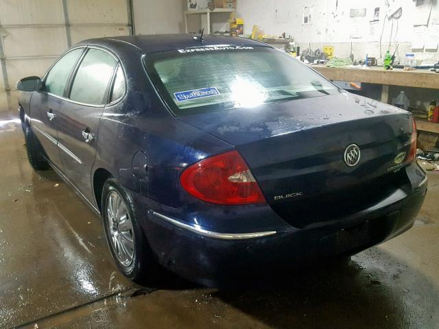 2G4WD582081164300 - 2008 BUICK LACROSSE C BLUE photo 3