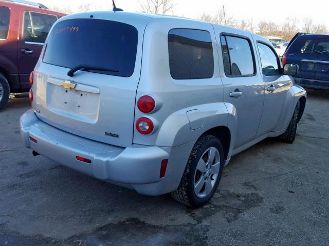 3GNBAADB1AS614015 - 2010 CHEVROLET HHR LS Plata foto 4