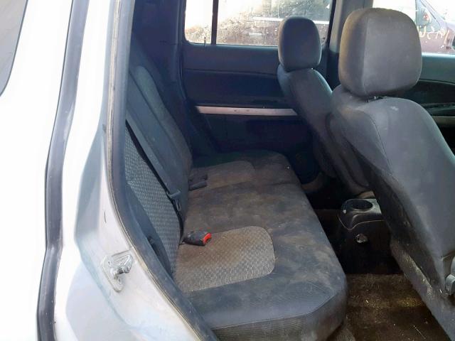 3GNBAADB1AS614015 - 2010 CHEVROLET HHR LS Plata foto 6