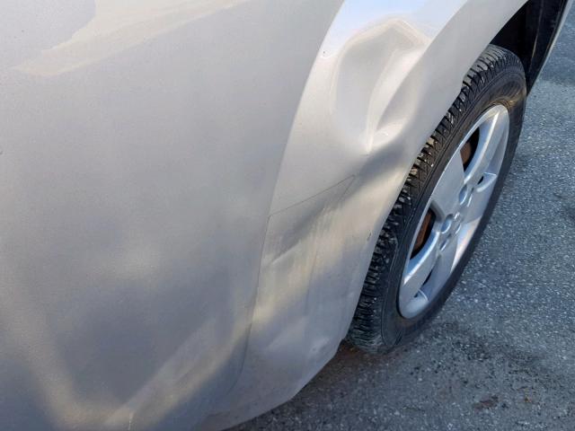 3GNBAADB1AS614015 - 2010 CHEVROLET HHR LS Plata foto 9