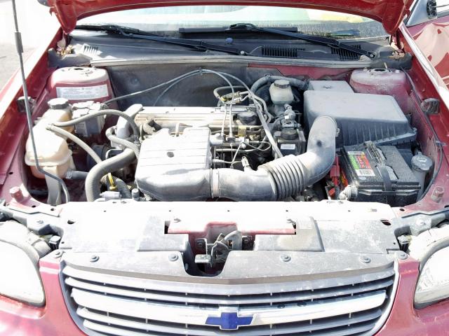 1G1ND52F14M549187 - 2004 CHEVROLET CLASSIC MAROON photo 7