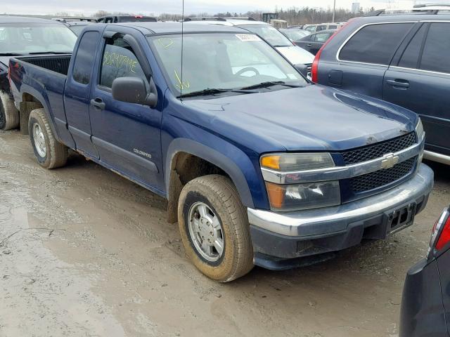 1GCDT196348143473 - 2004 CHEVROLET COLORADO BLUE photo 1