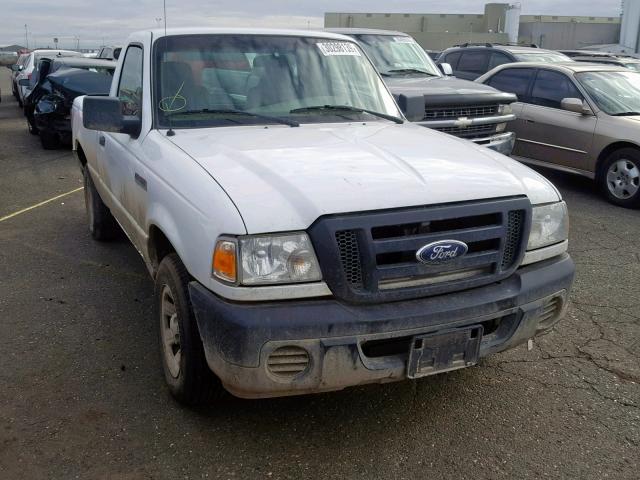 1FTYR10D89PA35486 - 2009 FORD RANGER WHITE photo 1