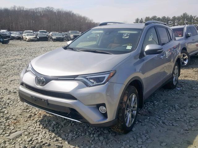 JTMDFREV7JD238611 - 2018 TOYOTA RAV4 LIMIT SILVER photo 2