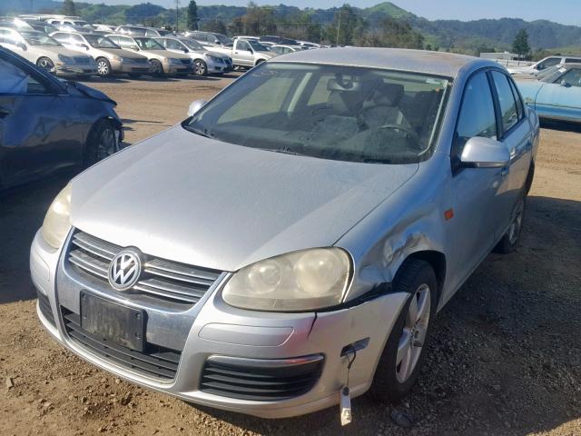 3VWPG71K26M654424 - 2006 VOLKSWAGEN JETTA VALU SILVER photo 2