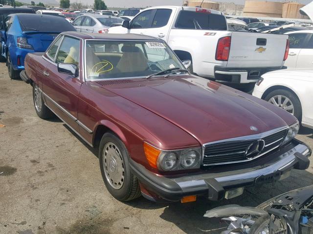 WDBBA48D7JA079312 - 1988 MERCEDES-BENZ 560 SL BROWN photo 1