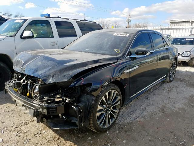 1LN6L9NP8H5631472 - 2017 LINCOLN CONTINENTAL RESERVE  Foto 2