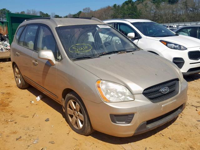 KNAFG526577061900 - 2007 KIA RONDO LX BEIGE photo 1