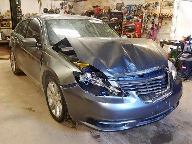 1C3CCBBGXCN187852 - 2012 CHRYSLER 200 TOURIN GRAY photo 1