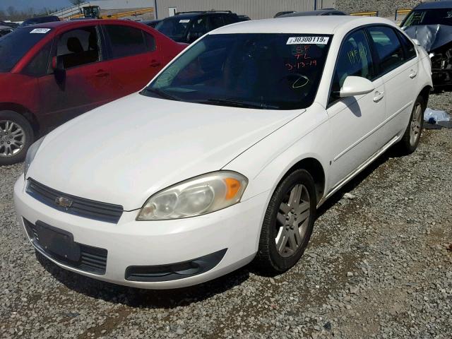 2G1WU581869264406 - 2006 CHEVROLET IMPALA LTZ WHITE photo 2