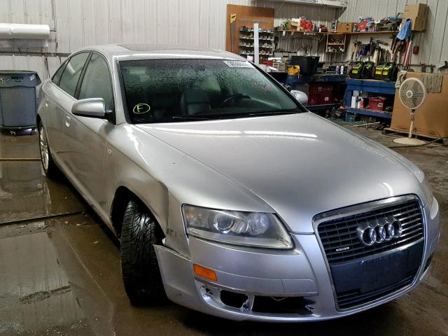 WAUDH74F66N084318 - 2006 AUDI A6 3.2 QUA SILVER photo 1