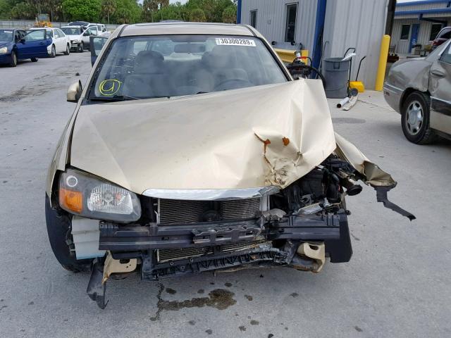 KNAFE221495659791 - 2009 KIA SPECTRA EX GOLD photo 9