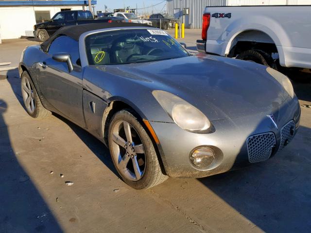 1G2MB35B87Y121673 - 2007 PONTIAC SOLSTICE GRAY photo 1