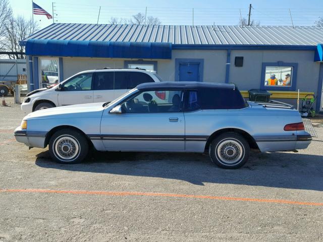 1MEBM6032HH643231 - 1987 MERCURY COUGAR LS BLUE photo 9