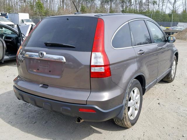 5J6RE38739L025461 - 2009 HONDA CR-V EXL BROWN photo 4